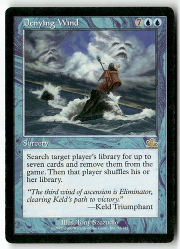 MTG Denying Wind Prophecy LP Magic The Gathering