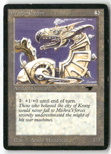 MTG Dragon Engine Antiquities LP Magic The Gathering