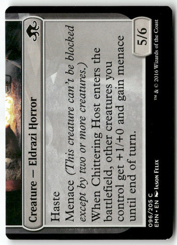 MTG Midnight Scavengers Eldritch Moon LP Magic The Gathering (back)