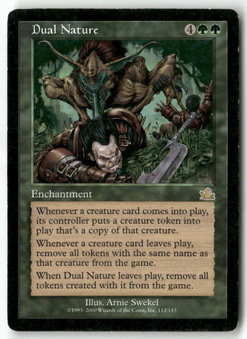 MTG Dual Nature Prophecy LP Magic The Gathering