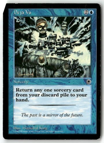 MTG Deja Vu Portal LP Magic The Gathering