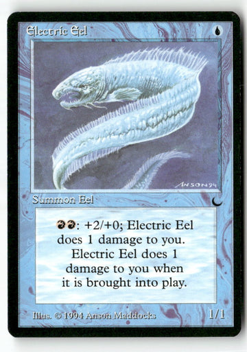 MTG Electric Eel The Dark LP Magic The Gathering