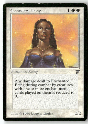 MTG Enchanted Being Legends LP Magic The Gathering