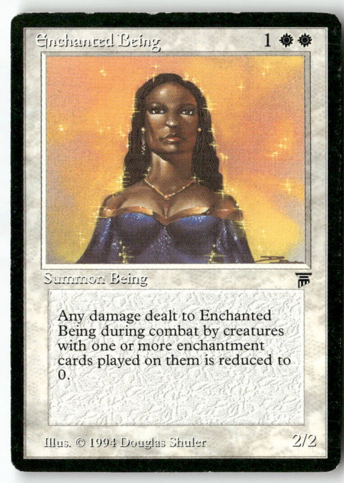 MTG Enchanted Being Legends LP Magic The Gathering