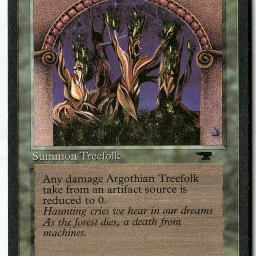 MTG Argothian Treefolk Antiquities LP Magic The Gathering