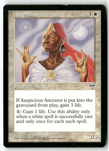 MTG Auspicious Ancestor Mirage LP Magic The Gathering