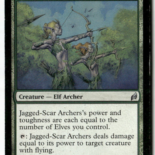MTG Jagged-Scar Archers Lorwyn LP Magic The Gathering