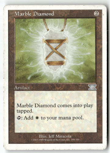 MTG Marble Diamond Classic Sixth Edition LP Magic The Gathering