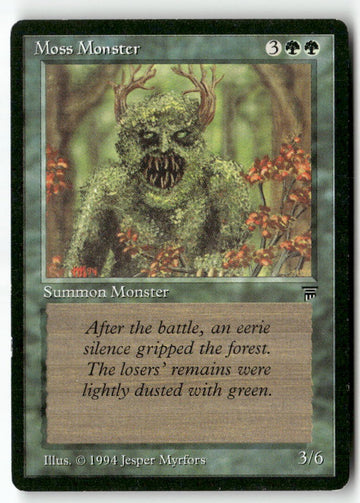 MTG Moss Monster Legends LP Magic The Gathering