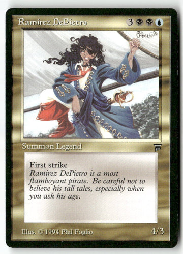 MTG Ramirez DePietro Legends LP Magic The Gathering