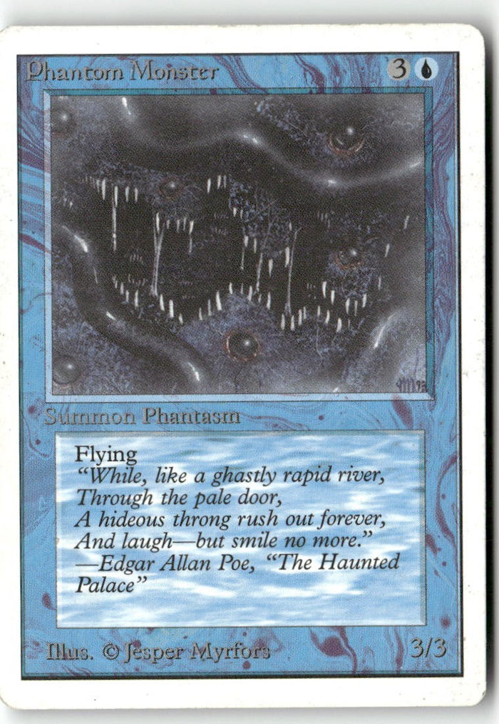 MTG Phantom Monster Unlimited Edition LP Magic The Gathering