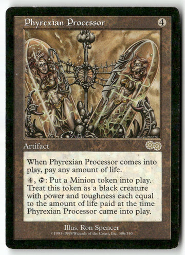 MTG Phyrexian Processor Urza's Saga LP Magic The Gathering