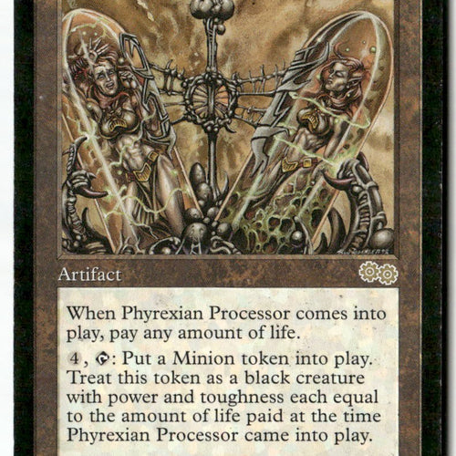 MTG Phyrexian Processor Urza's Saga LP Magic The Gathering