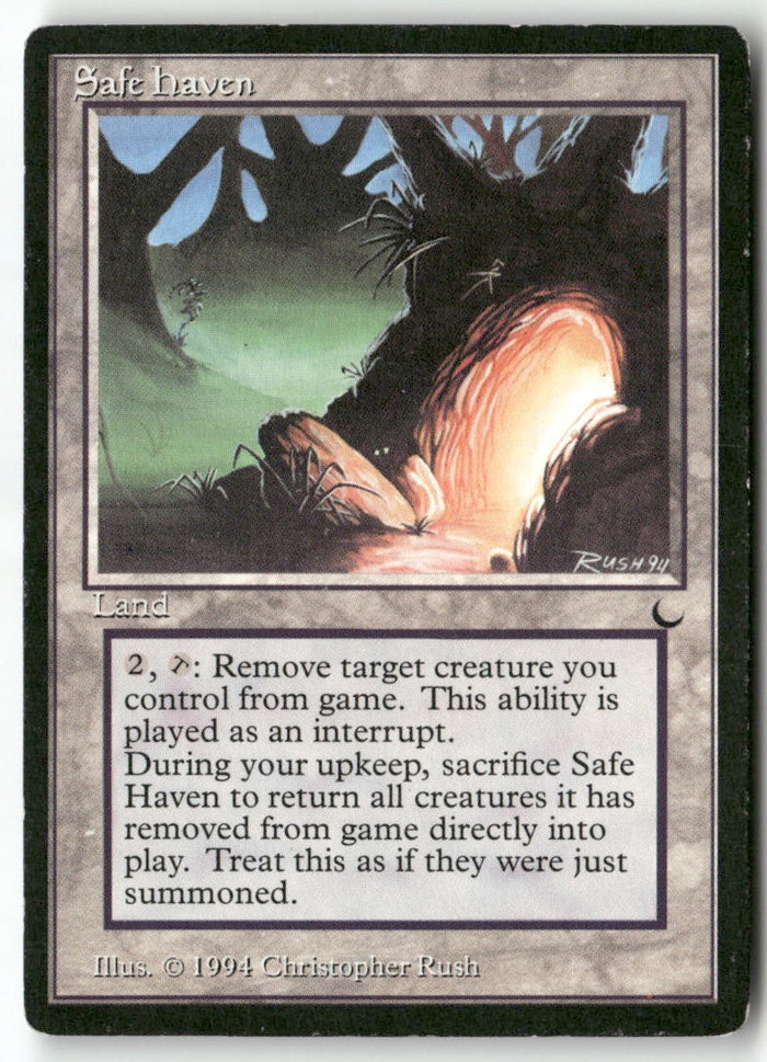MTG Safe Haven The Dark LP Magic The Gathering