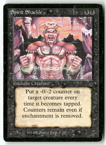 MTG Spirit Shackle Legends LP Magic The Gathering