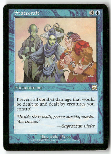 MTG Statecraft Mercadian Masques LP Magic The Gathering