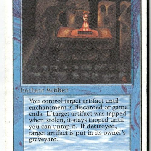 MTG Steal Artifact Unlimited Edition LP Magic The Gathering