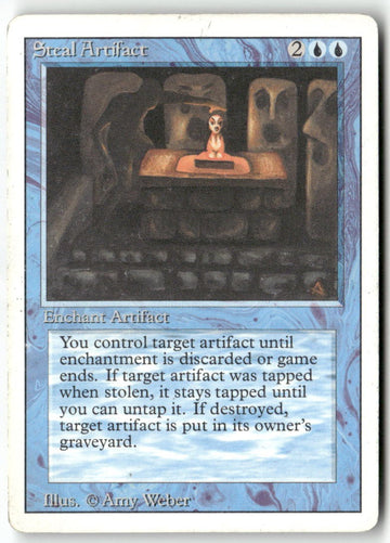 MTG Steal Artifact Revised Edition LP Magic The Gathering
