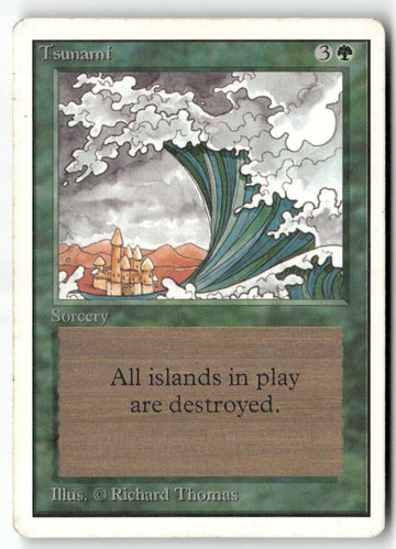 MTG Tsunami Unlimited Edition LP Magic The Gathering