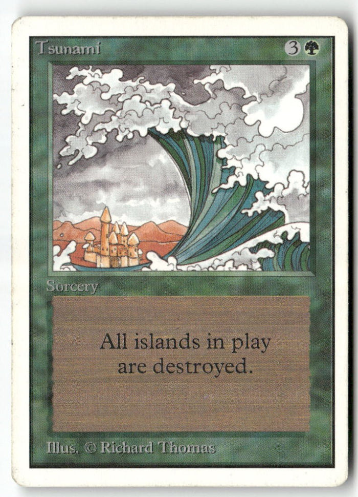 MTG Tsunami Unlimited Edition LP Magic The Gathering