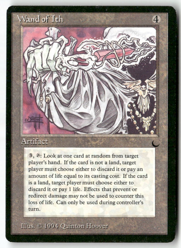 MTG Wand of Ith The Dark LP Magic The Gathering