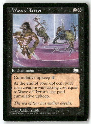 MTG Wave of Terror Weatherlight LP Magic The Gathering