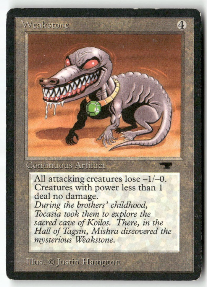 MTG Weakstone Antiquities LP Magic The Gathering