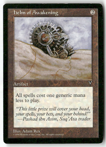 MTG Helm of Awakening Visions LP Magic The Gathering