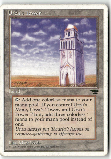 MTG Urza's Tower (Plains) Chronicles LP Magic The Gathering