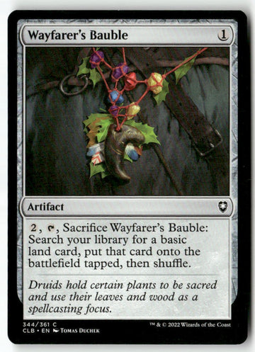 MTG Wayfarer's Bauble Commander: Streets of New Capenna LP Magic The Gathering