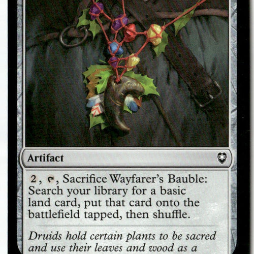 MTG Wayfarer's Bauble Commander: Streets of New Capenna LP Magic The Gathering