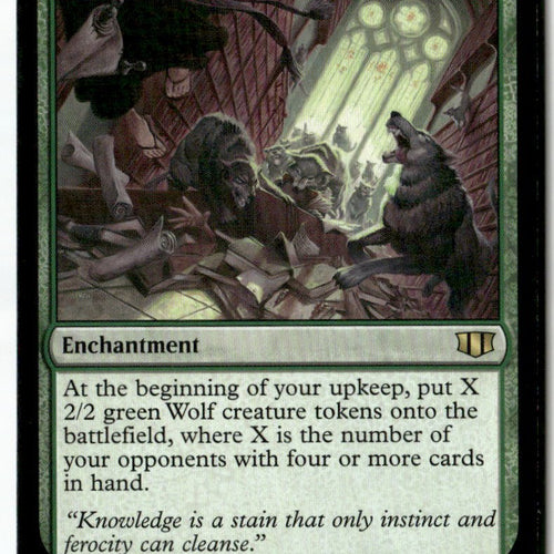 MTG Wolfcaller's Howl Commander 2014 LP Magic The Gathering