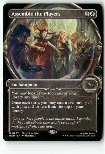 MTG Assemble the Players (Showcase) Murders at Karlov Manor LP