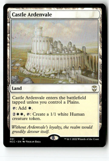 MTG Castle Ardenvale Commander: Streets of New Capenna LP Magic The Gathering