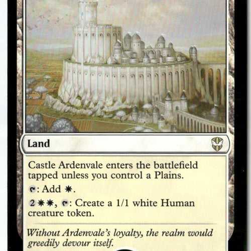 MTG Castle Ardenvale Commander: Streets of New Capenna LP Magic The Gathering