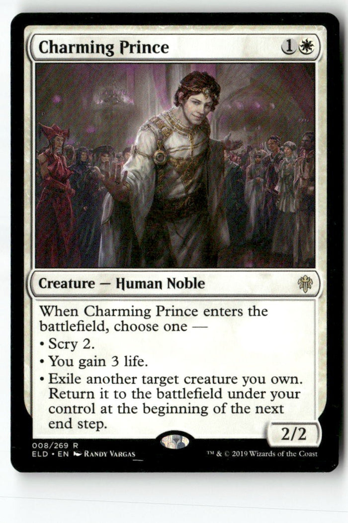 MTG Charming Prince Throne of Eldraine LP Magic The Gathering