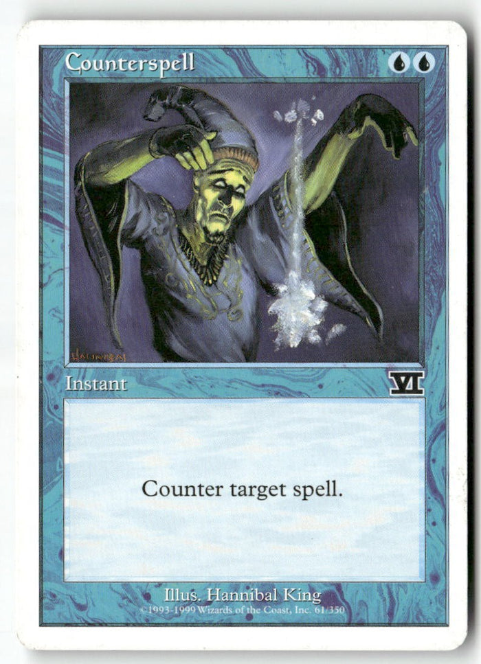 MTG Counterspell Sixth Edition LP Magic The Gathering