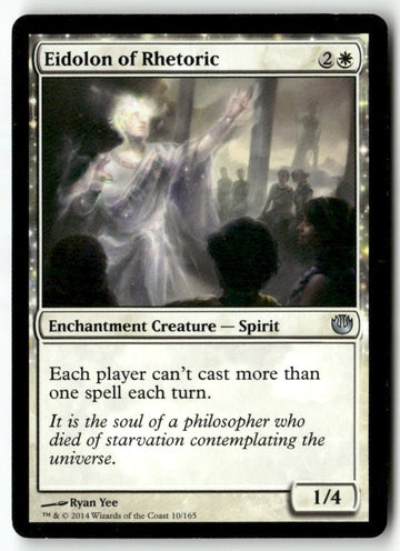 MTG Eidolon of Rhetoric Journey Into Nyx LP Magic The Gathering