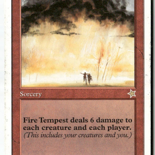 MTG Fire Tempest Starter 1999 LP Magic The Gathering