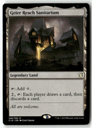 MTG Geier Reach Sanitarium Commander 2019 LP Magic The Gathering