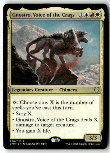 MTG Gnostro, Voice of the Crags Commander Legends LP Magic The Gathering