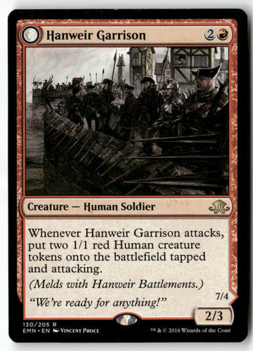 MTG Hanweir Garrison Eldritch Moon LP Magic The Gathering
