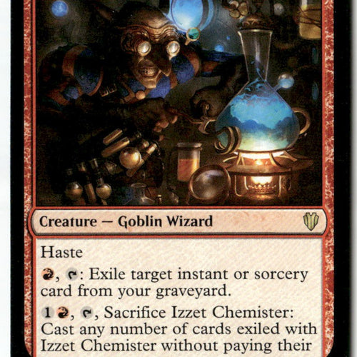 MTG Izzet Chemister Commander 2017 LP Magic The Gathering