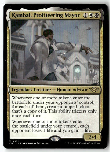 MTG Kambal, Profiteering Mayor Outlaws of Thunder Junction LP