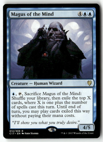 MTG Magus of the Mind Commander 2017 LP Magic The Gathering