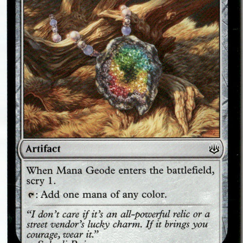 MTG Mana Geode War of the Spark LP Magic The Gathering