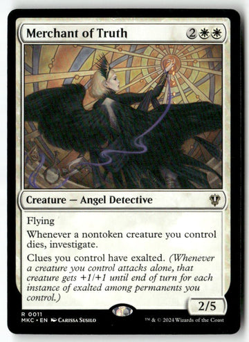 MTG Merchant of Truth Commander: Murders at Karlov Manor LP Magic The Gathering