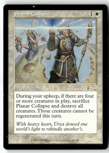MTG Planar Collapse Urza's Legacy LP Magic The Gathering
