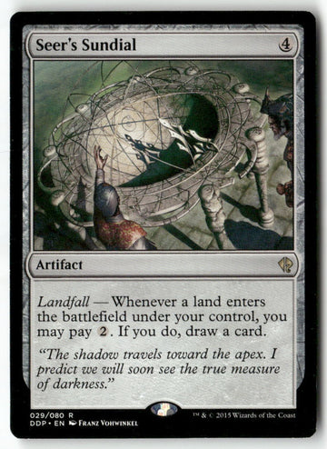 MTG Seer's Sundial Duel Decks: Zendikar vs. Eldrazi LP Magic The Gathering