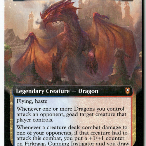 MTG Firkraag, Cunning Instigator (Extended Art) Commander Legends LP